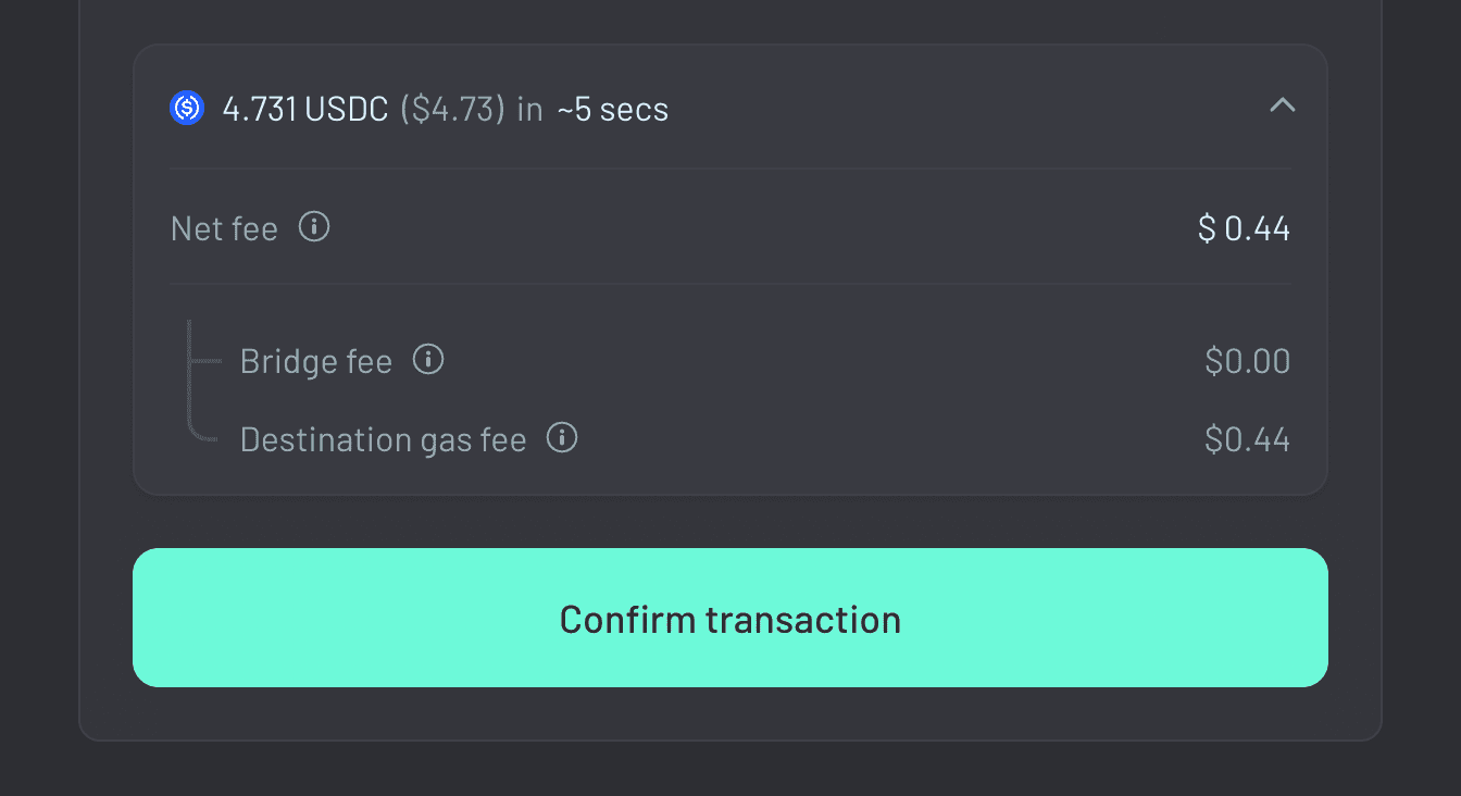Solana Bridge SEO Blog Post (SS 9) Confirm the transaction.